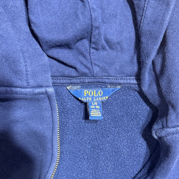 Polo by Ralph Lauren Blue Hoodie - Picture 2 of 3